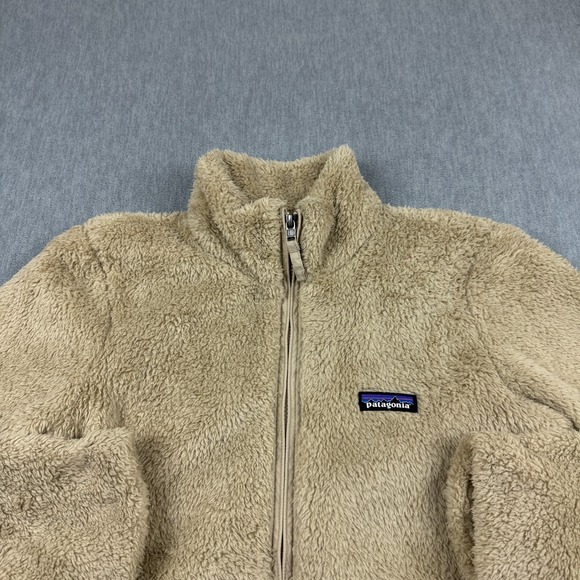 Patagonia Jacket Womens Small Brown Los‎ Gatos Soft Fleece Full Zip Coat 25212 - Picture 2 of 13